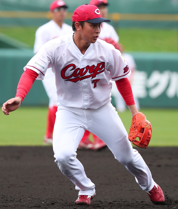 ラベルをはがす選手たち 内野手篇 バックネット裏から見る野球 Part 2