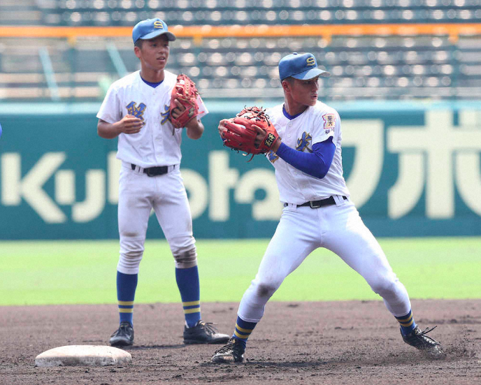 甲子園 聖光学院高校ベンチ入りメンバーと野球道具まとめ 19年夏 バックネット裏から見る野球